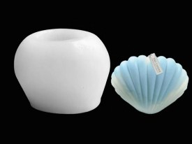 Molde silicona ostra chica 